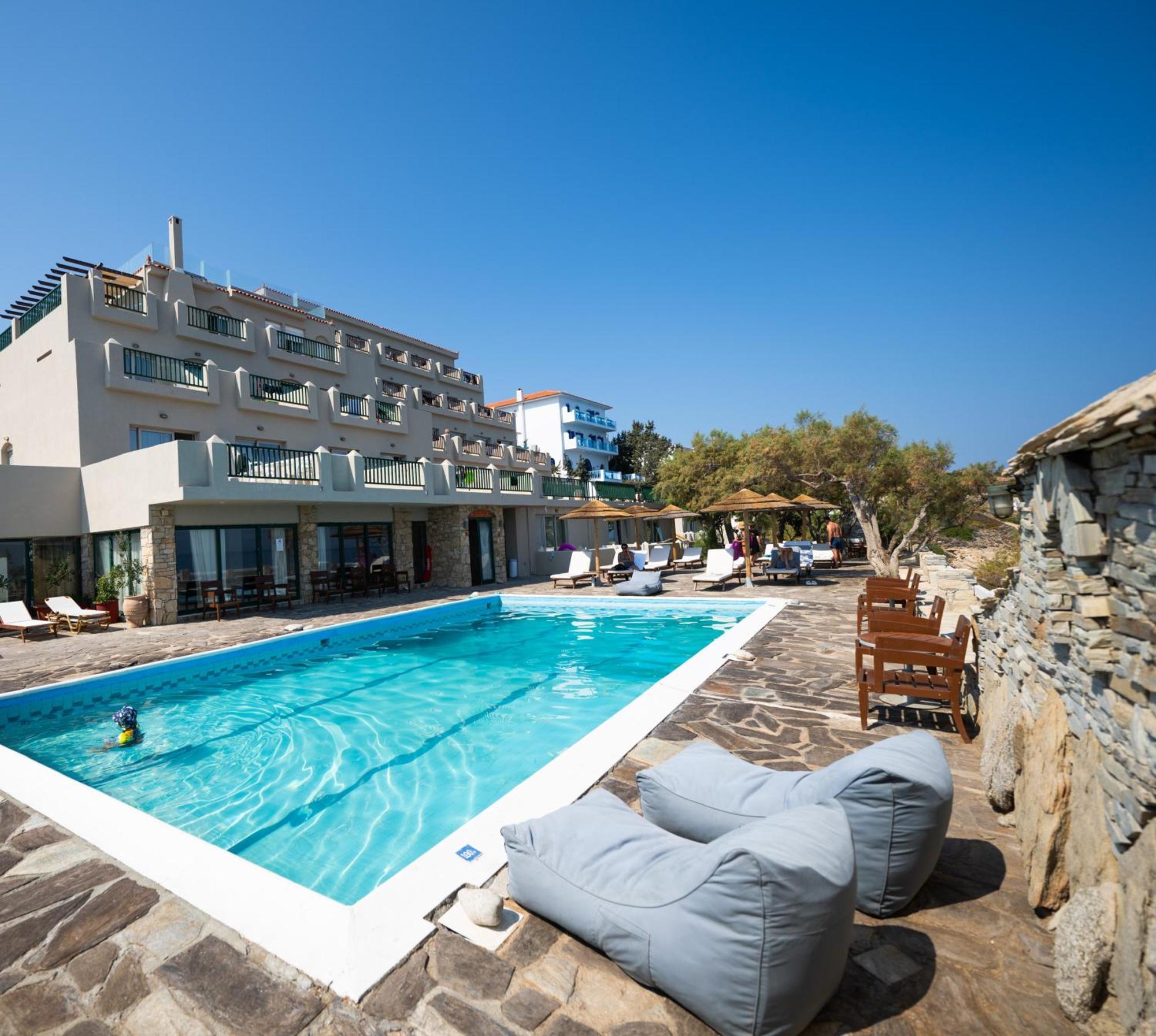 ארמניסטיס Cavos Bay Hotel & Studios מראה חיצוני תמונה